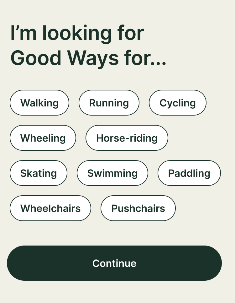 Update 3: What kinds of movement should Good Ways support?